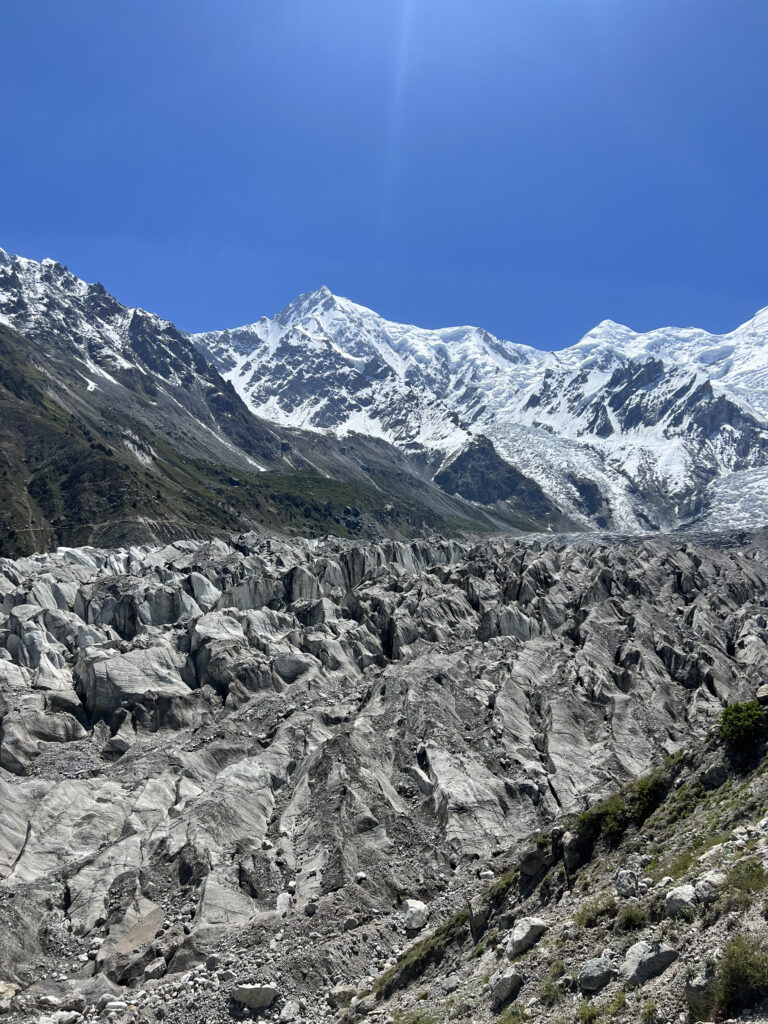 Nanaga perbat glacier